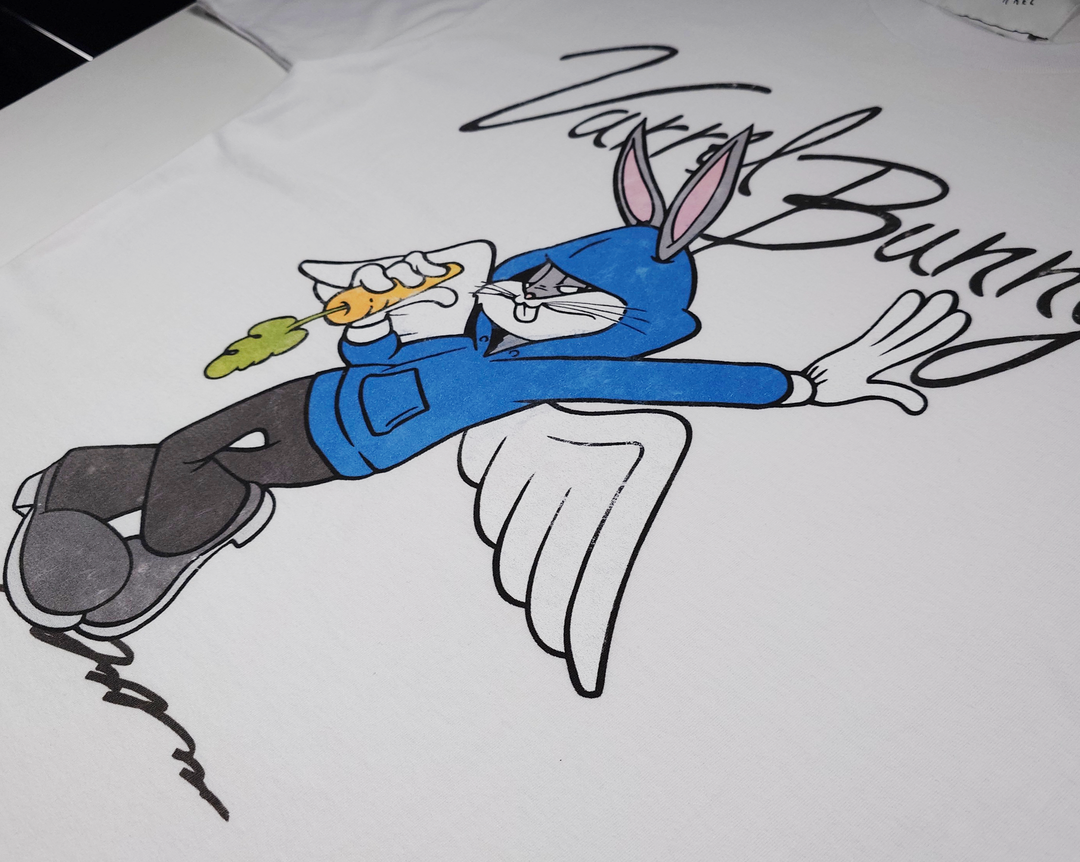 VINTAGE VARREL BUNNY TEE / WHITE