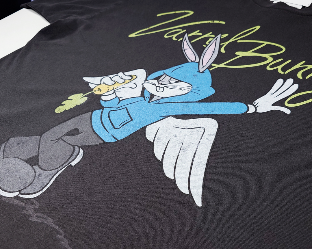VINTAGE VARREL BUNNY TEE / BLACK