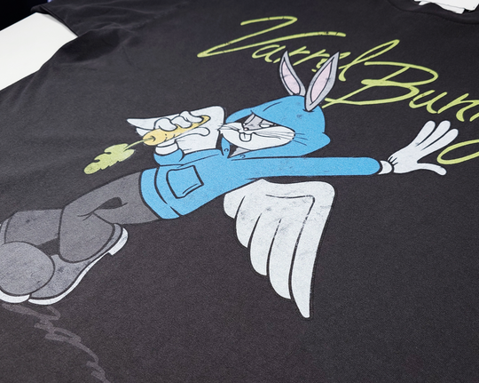 VINTAGE VARREL BUNNY TEE / BLACK