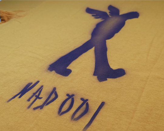 ONE MARK + WINGMAN TEE / MUSTARD