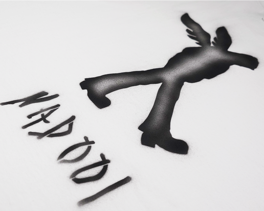 ONE MARK + WINGMAN TEE / WHITE