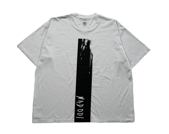 ONE MARK + BRUSH TEE / WHITE