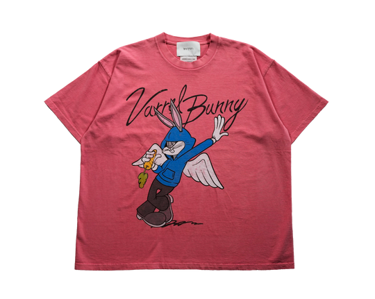 VINTAGE VARREL BUNNY TEE / PINK